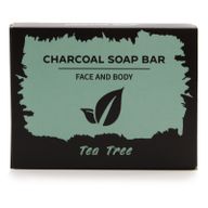 Houtskoolzeep 85g - Tea Tree
