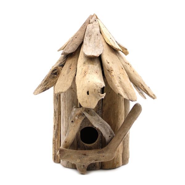 Driftwood Vogelhuisje - Wandhangend