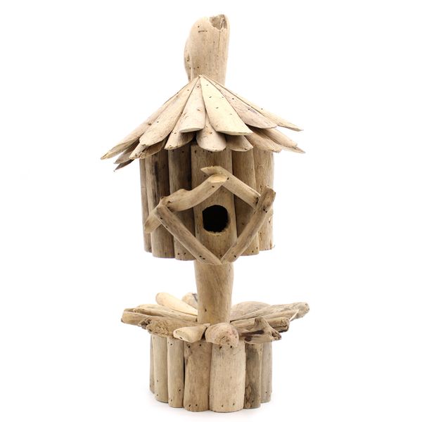 Driftwood Vogelhuisje - Vrijstaand