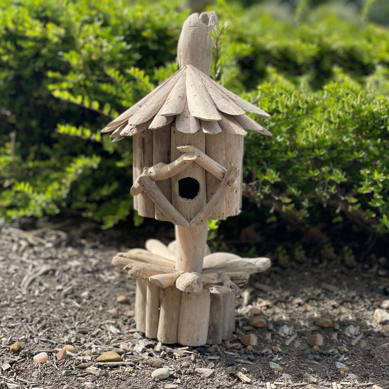 Driftwood Vogelhuisje - Vrijstaand
