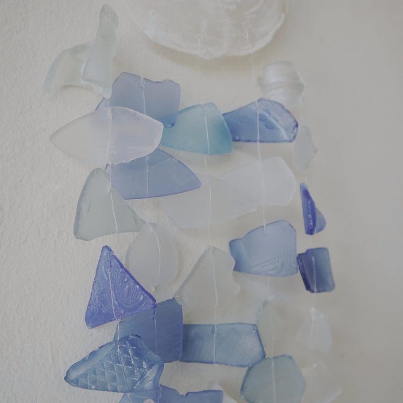 Copis & Glazen Druppel - Blauw & Wit Glas