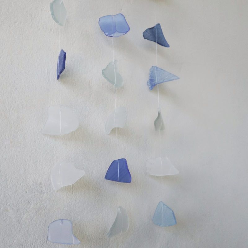 Drie druppels - Blauw & Wit