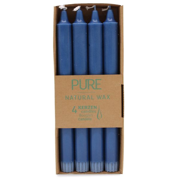 Dinerkaars van Puur Natuurlijke Was 25 x 2.3 - Blauw