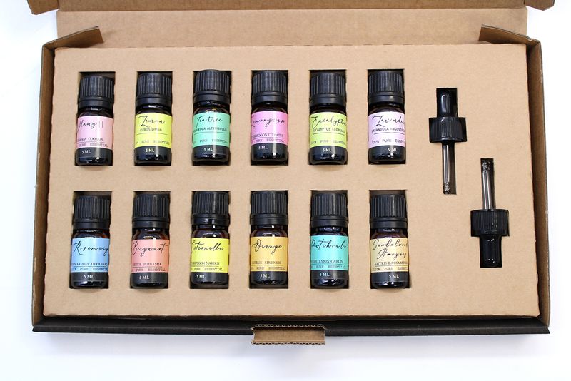 Aromatherapie Etherische Olie Set - De Top 12