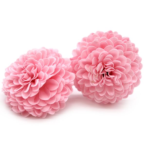 Ambachtelijke Zeepbloem- Kleine Chrysanthemum - Lichtroze