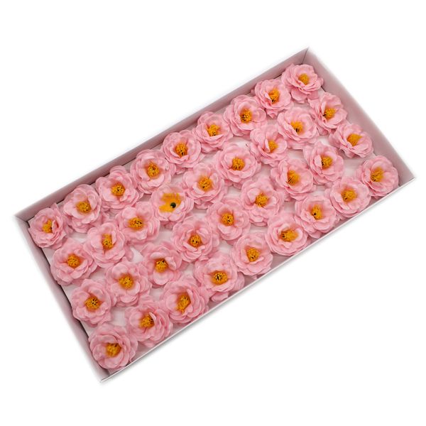 Ambachtelijke Zeepbloem- Camelia - Ligtroze
