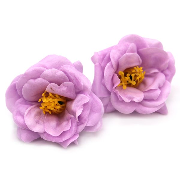 Ambachtelijke Zeepbloem- Camelia -Lichtpaars