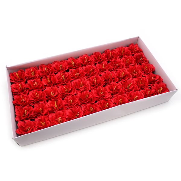 Ambachtelijke Zeepbloem- Kleine Pioen - Rood