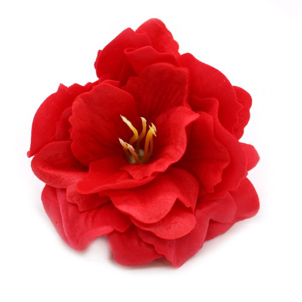 Ambachtelijke Zeepbloem- Kleine Pioen - Rood