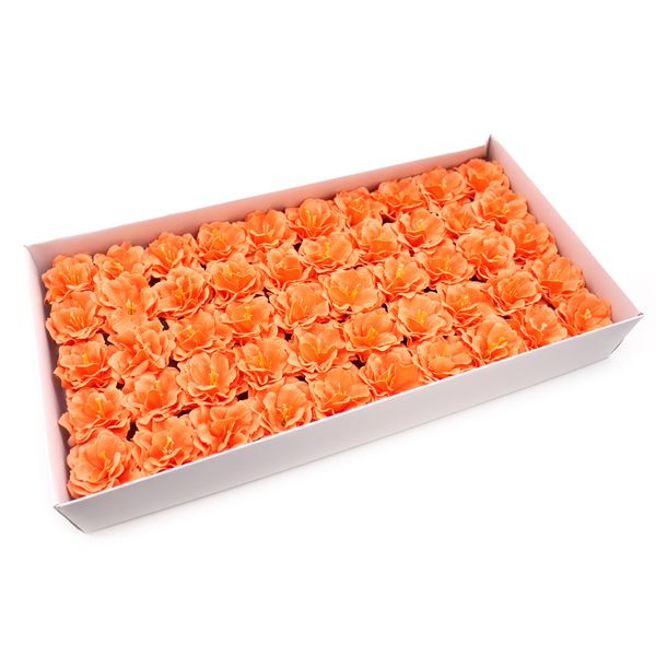 Ambachtelijke Zeepbloem- Kleine Pioen - Oranje