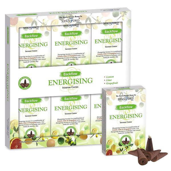 Aromatherapie Backflow Wierookkegels – Energie