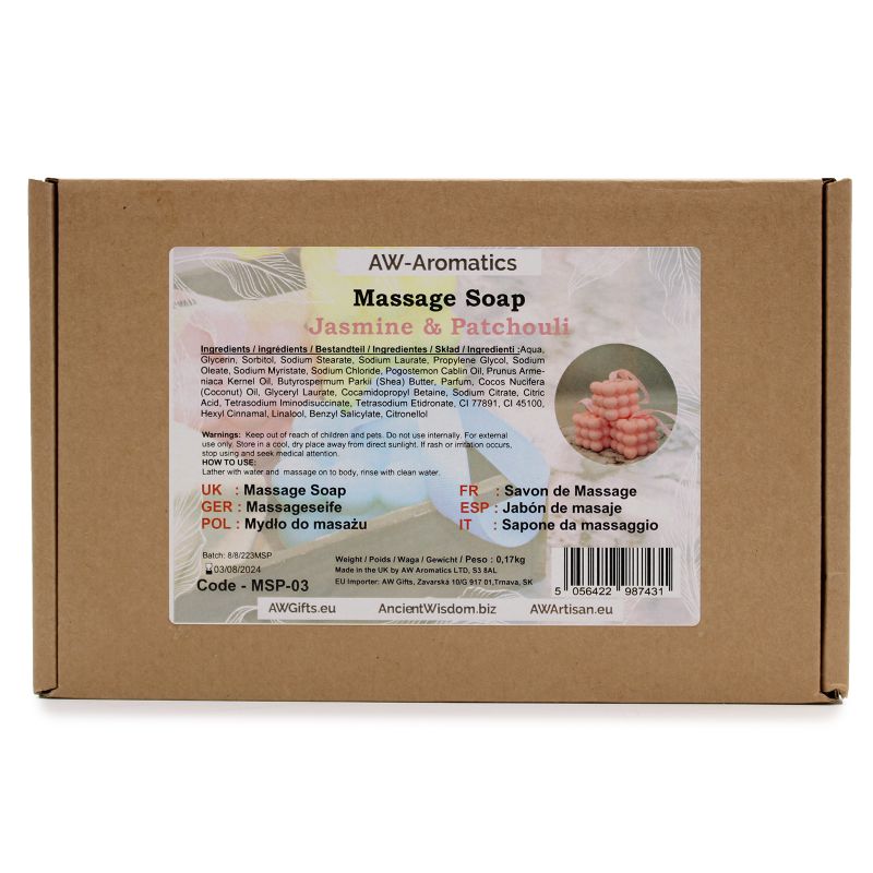 Massagezepen - Jasmijn & Patchouli