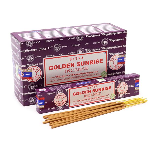 Satya Wierookstokjes 15g - Golden Sunrise