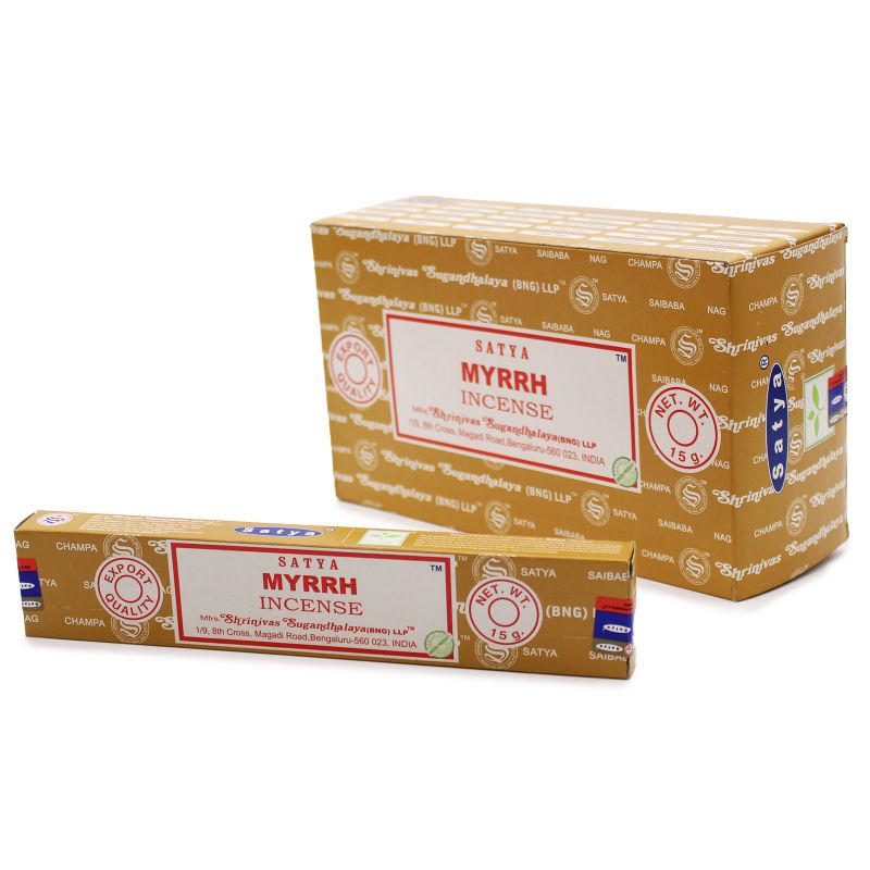 Satya Wierookstokjes 15g - Mirre