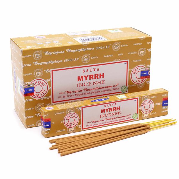 Satya Wierookstokjes 15g - Mirre