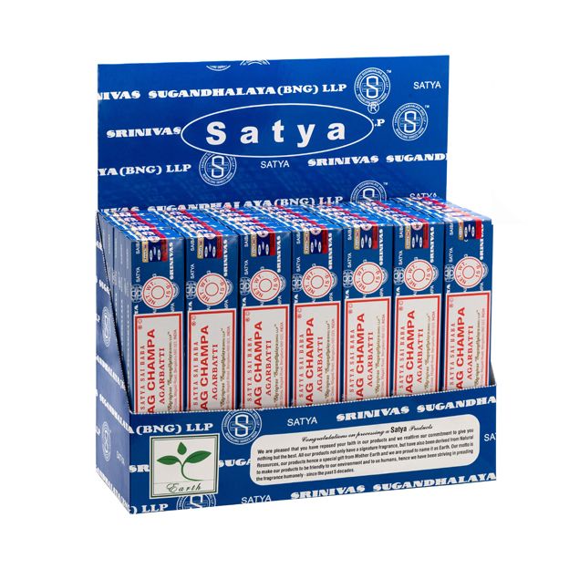 Display Pak - Satya Nagchampa Wierook 15 Gms