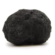 Gekleurde Calciet Geodes - Zwart Gesteente - Blauw