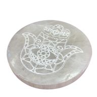 Seleniet Oplaad Borden - Medium - 10cm - Hamsa