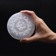 Seleniet Oplaad Borden - Medium - 10cm - Lotus Mandala