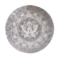 Seleniet Oplaad Borden - Medium - 10cm - Lotus Mandala