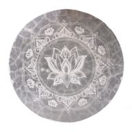Seleniet Oplaad Borden - Medium - 10cm - Lotus Mandala