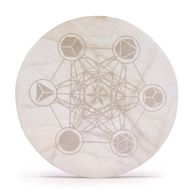 Seleniet Oplaad Borden - Large - 18cm - Sacred Geometry