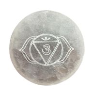 Set van 7 Seleniet Oplaad Borden - Chakra