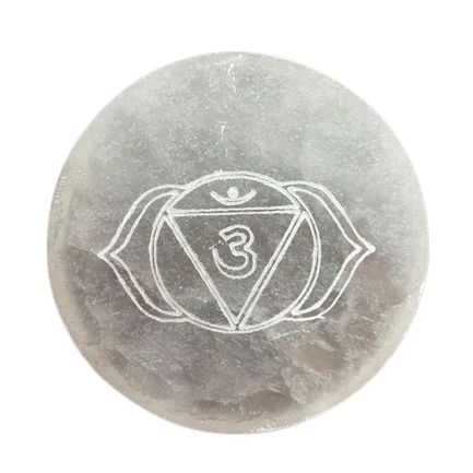 Set van 7 Seleniet Oplaad Borden - Chakra