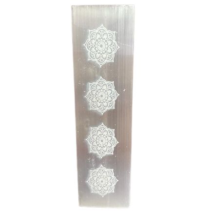 Seleniet Oplaad Borden - Plankje - 15cm - Mandala