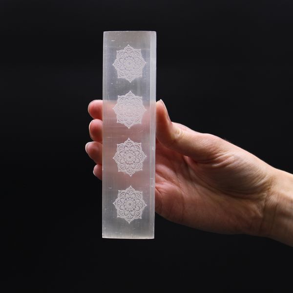 Seleniet Oplaad Borden - Plankje - 15cm - Mandala