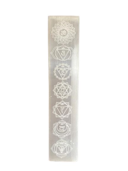Seleniet Oplaad Borden - Plankje - 20cm - Chakra