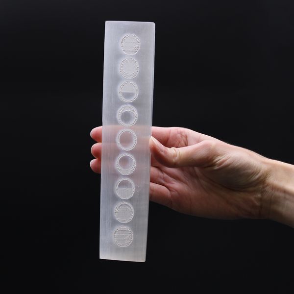 Seleniet Oplaad Borden - Plankje - 20cm - Moon Cycles
