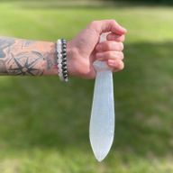 Seleniet Groot Ritueel Mes - Spiraal (25cm)