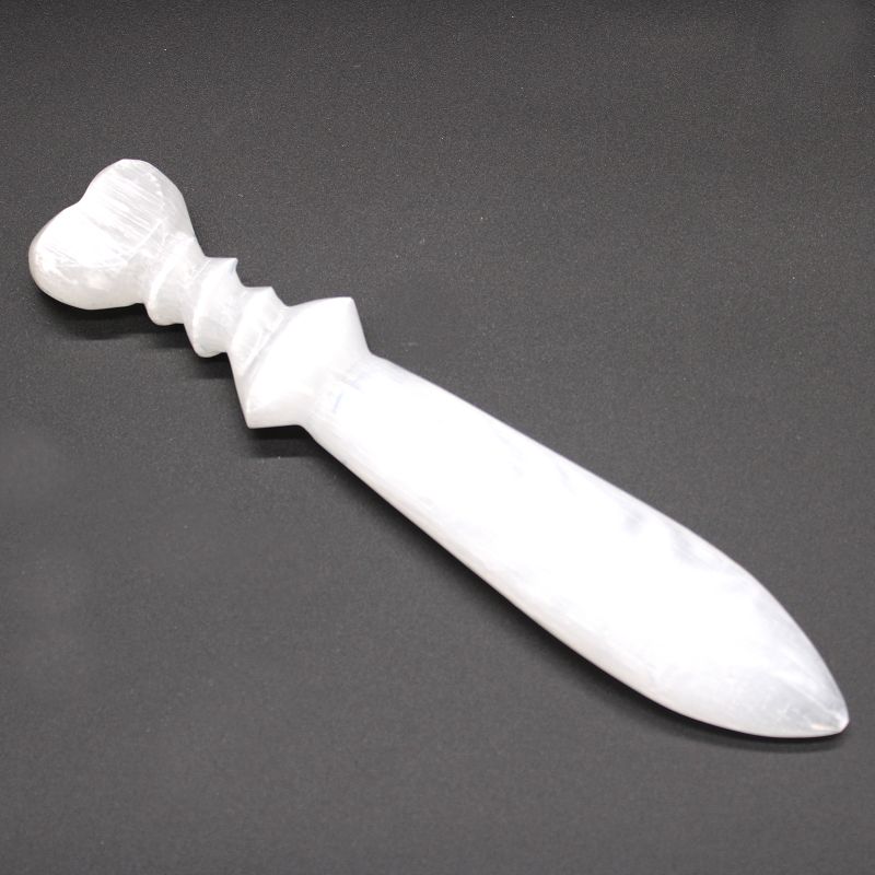 Seleniet Groot Ritueel Mes - Spiraal (25cm)