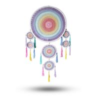 Grote Dromenvanger (55cm) - Pastel regenboog
