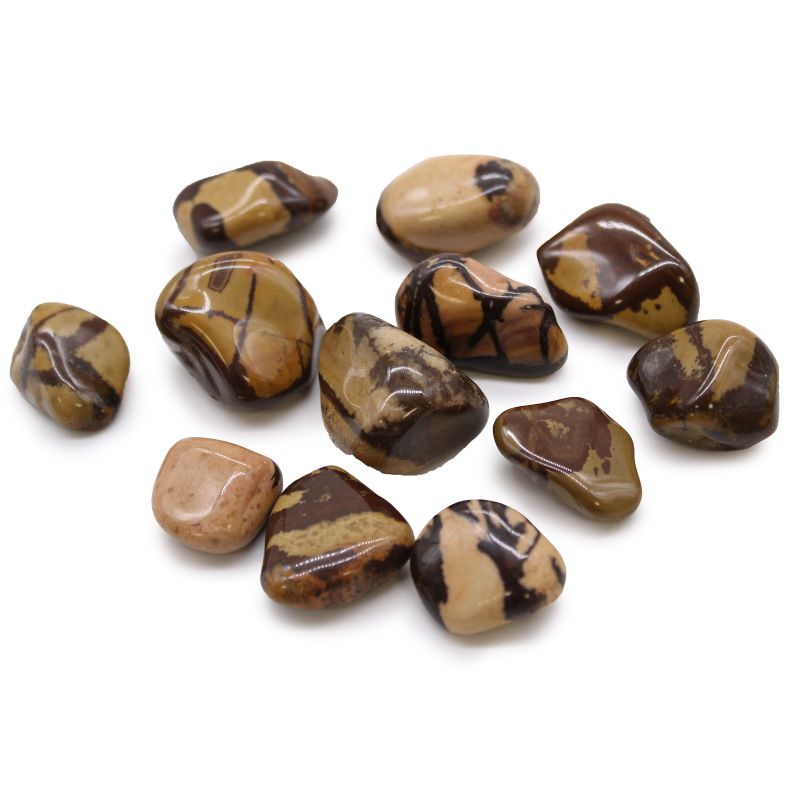 Medium Afrikaanse Edelstenen - Jasper Nguni