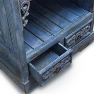 Albasia Badkamermeubel - Blauw-was