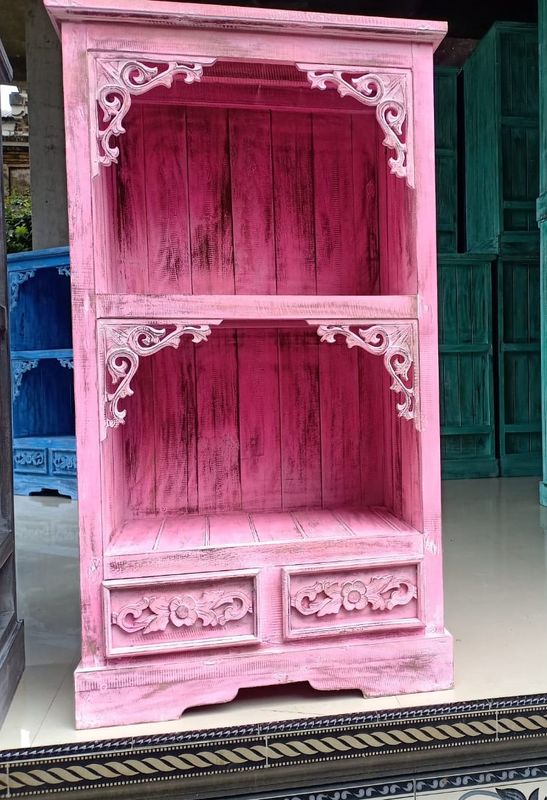 Albasia Badkamermeubel - Roze-was