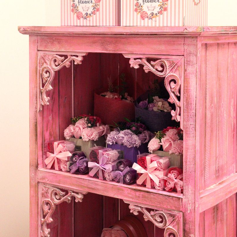 Albasia Badkamermeubel - Roze-was
