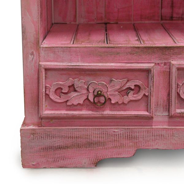 Albasia Badkamermeubel - Roze-was