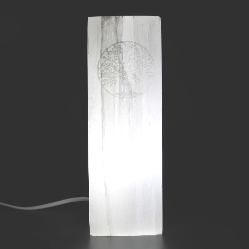 Seleniet Bloklamp 25cm - Levensboom