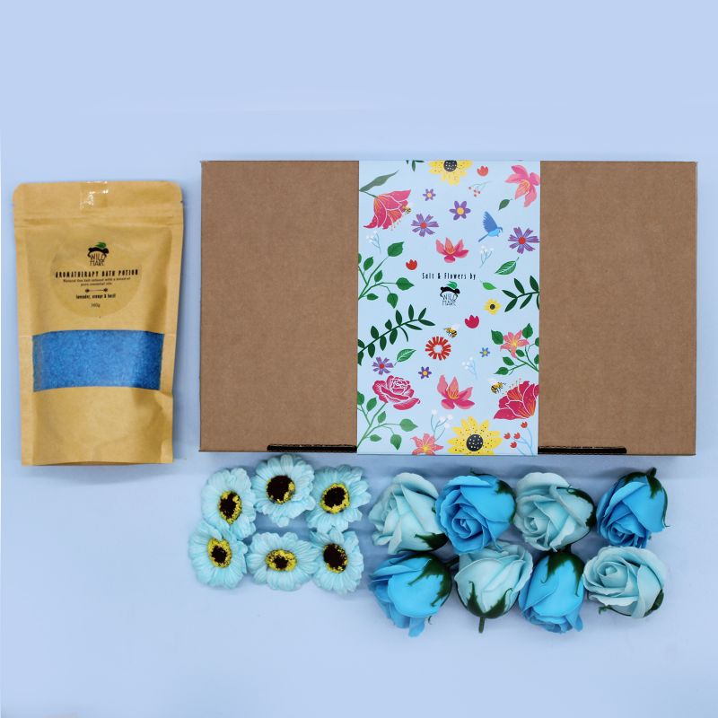 Wilde Haas Zout & Bloemen Set -Totaal Ontspannen