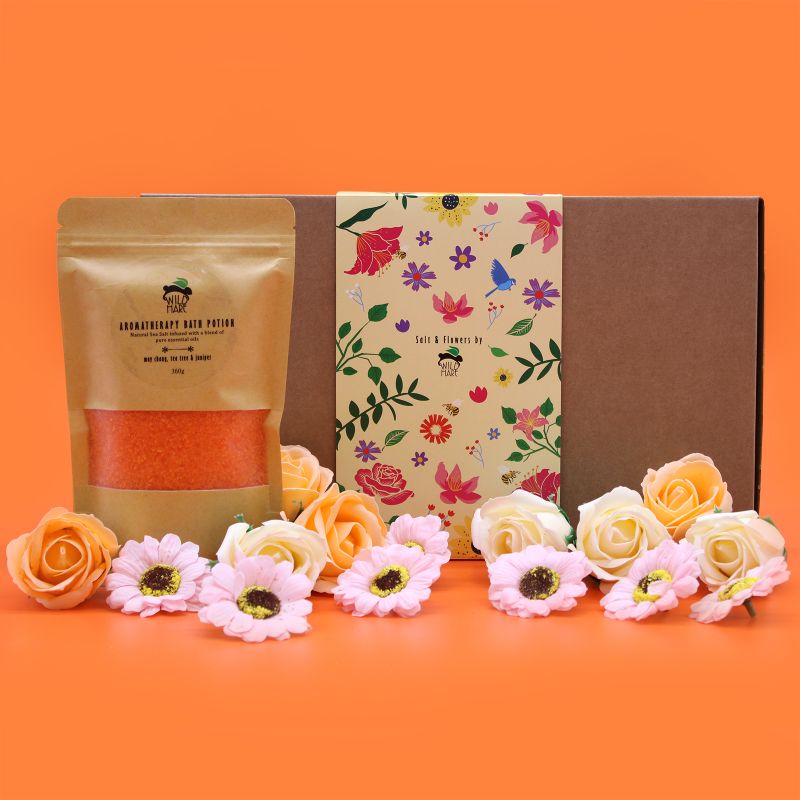 Wilde Haas Zout & Bloemen Set - Totaal Detoxen