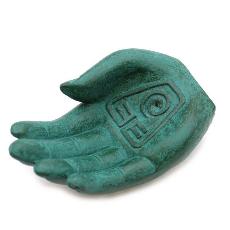 Hand Wierookbrander - Aardbescherming (groen)