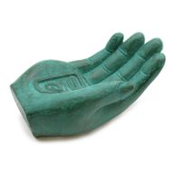 Hand Wierookbrander - Aardbescherming (groen)
