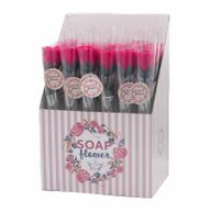 Verkoop klaar: Zeepbloemen Boeket - Kleine roos - Roos