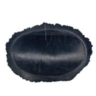 Versteend Hout Zwart Zeepbakje