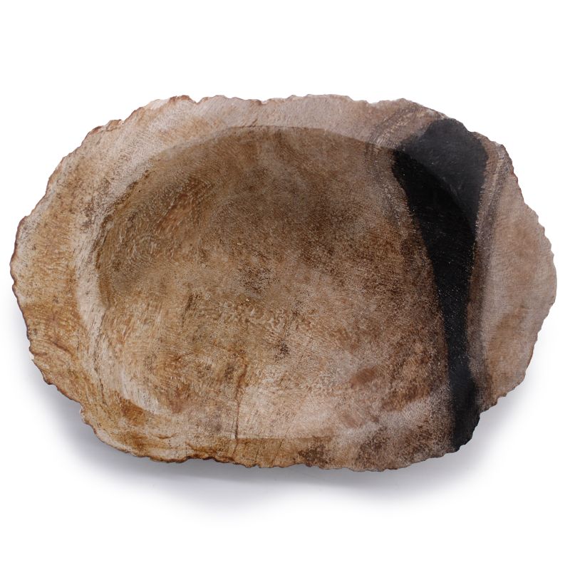 Versteend Hout Zwart Zeepbakje