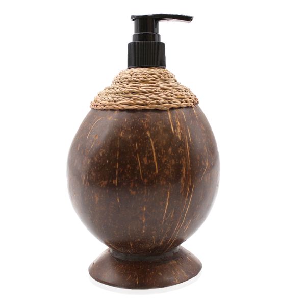 Zeepdispenser van natuurlijk kokosnoot - 300ml