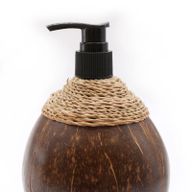 Zeepdispenser van natuurlijk kokosnoot - 300ml